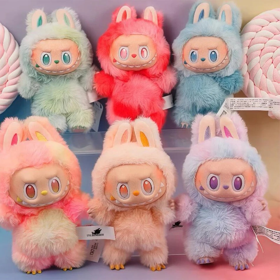 Labubu THE MONSTERS Big Into Energy V 3.0 Style Keyring Keychain Stuffed Vinyl Face Plush Toy Doll 17cm VIRAL - LOYALTY