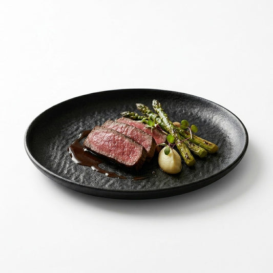 Black Dinner Plate, 211G