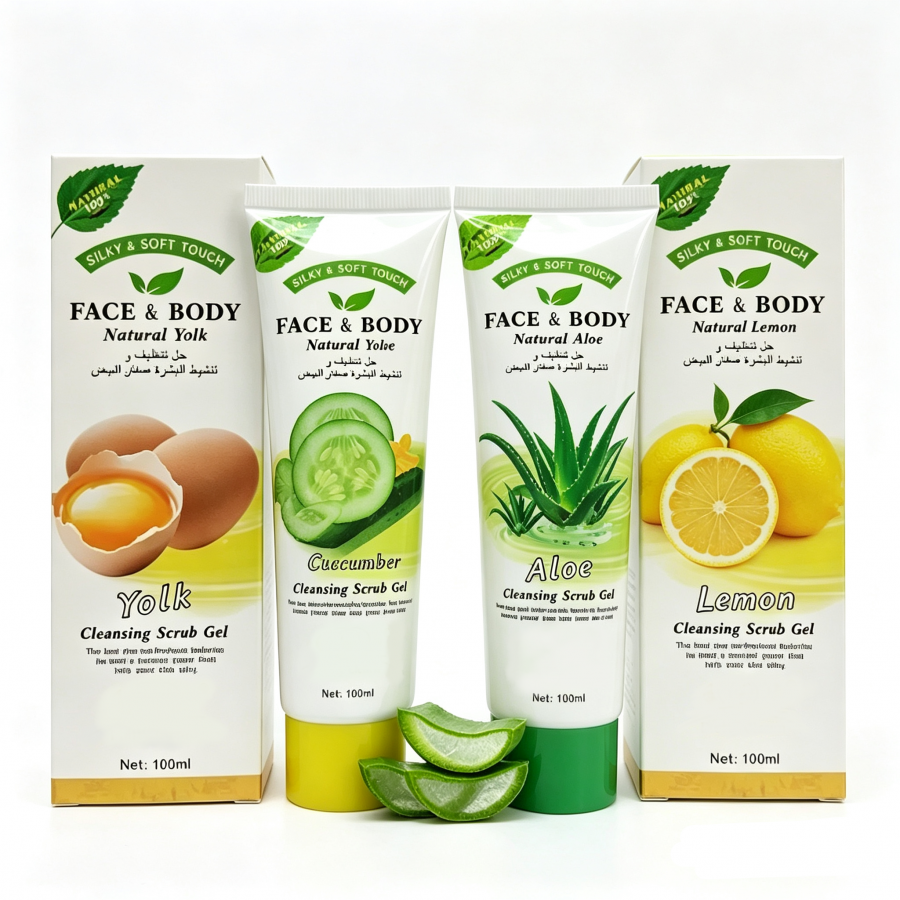 12Pk Cleansing Scrub Gel Assorted