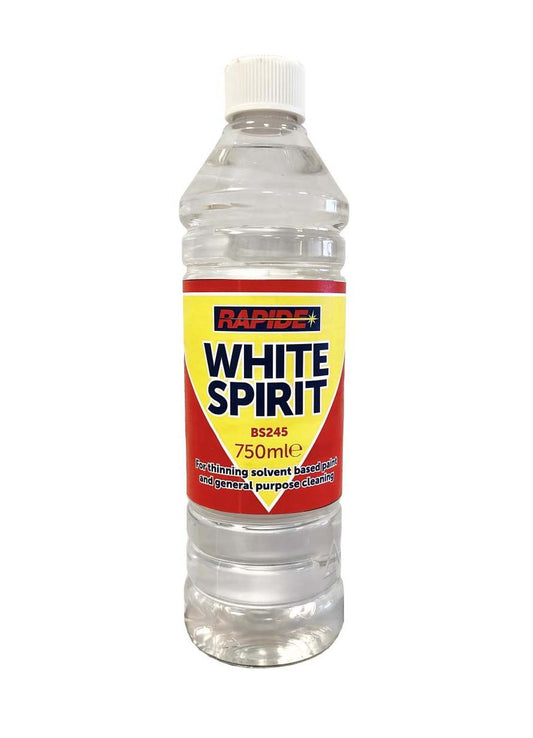 Rapide White Spirit Bottle General Purpose Cleaning DIY Builders Use 750ml 4034 A