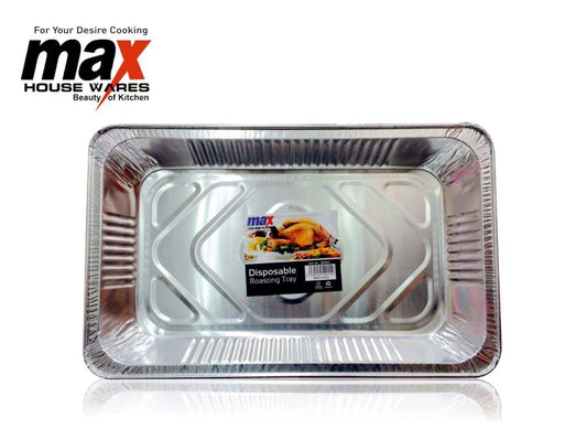 Disposable Rectangular Aluminium Foil Roasting Tray XL MX6001