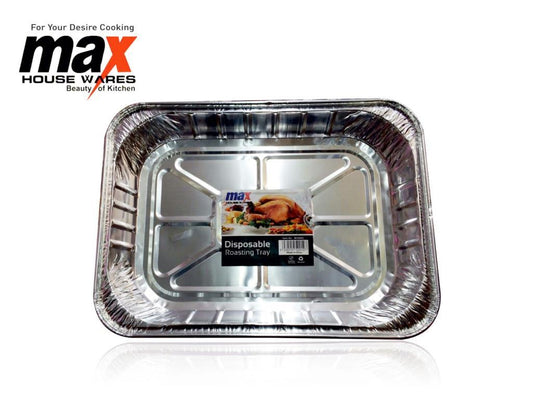 Disposable Rectangular Aluminium Foil Roasting Tray MX6002