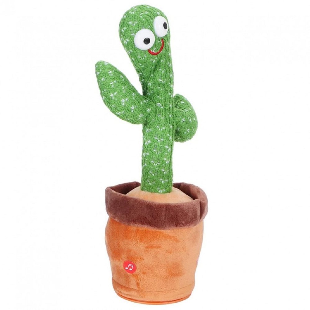 Dancing and Singing Cactus Toy, Repeats Whatever You Say!