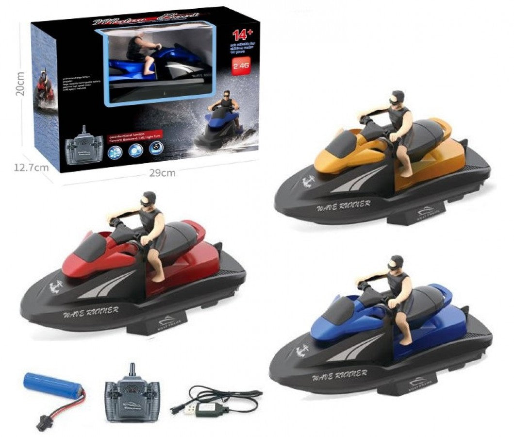 R/C Jet Ski - 3 Colours Assorted