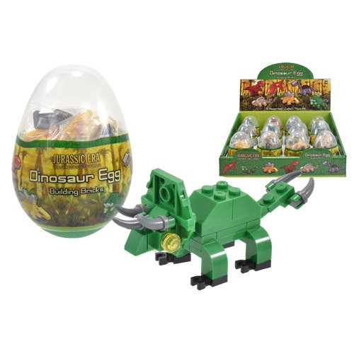 Dinosaur Brick Figure in Egg