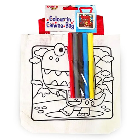 Dinosaur Colour In Bag Kit