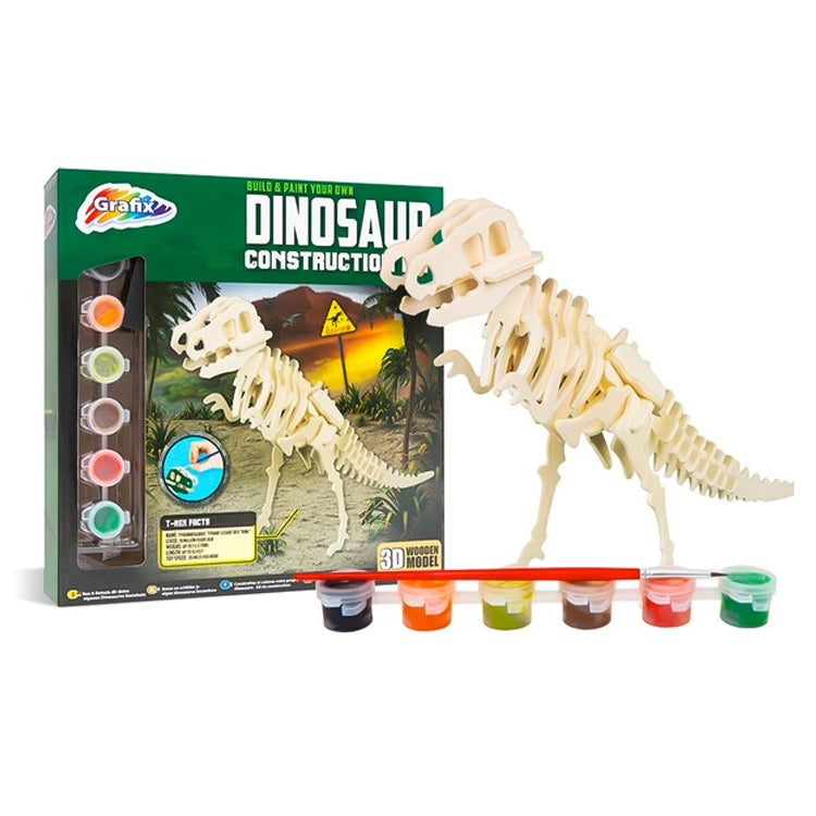 Dinosaur 3D Wooden Construction Kit