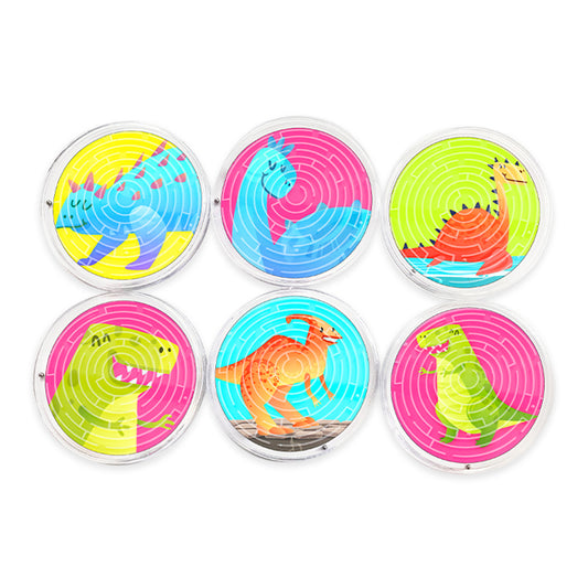 Dinosaur Mini Maze Puzzles x 5