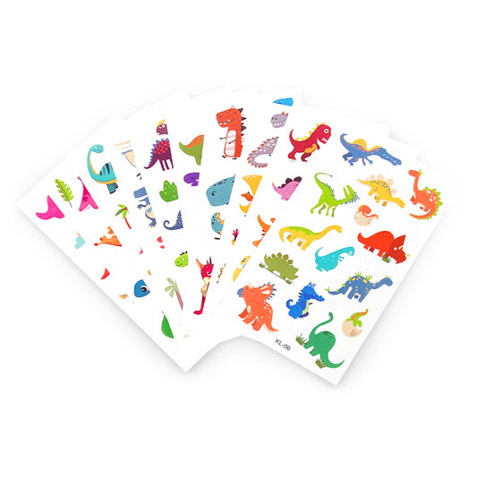 Roarsome Dinosaur Mini Tattoo Sheets x 10 (Party Bag Special)