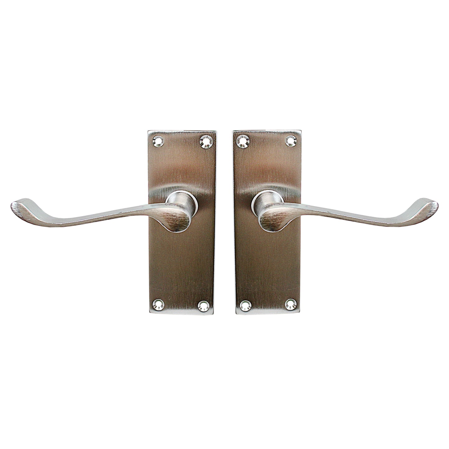 4" Vic Scroll Latch Handle Chromed 0846 A