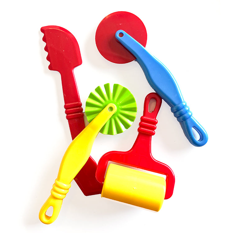 Deluxe Dough Modelling Tools x 4 ( Craft Clearance Special )