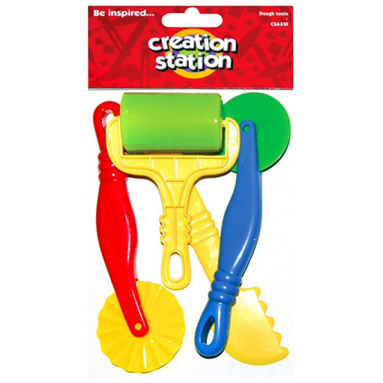 Deluxe Dough Modelling Tools x 4 ( Craft Clearance Special )