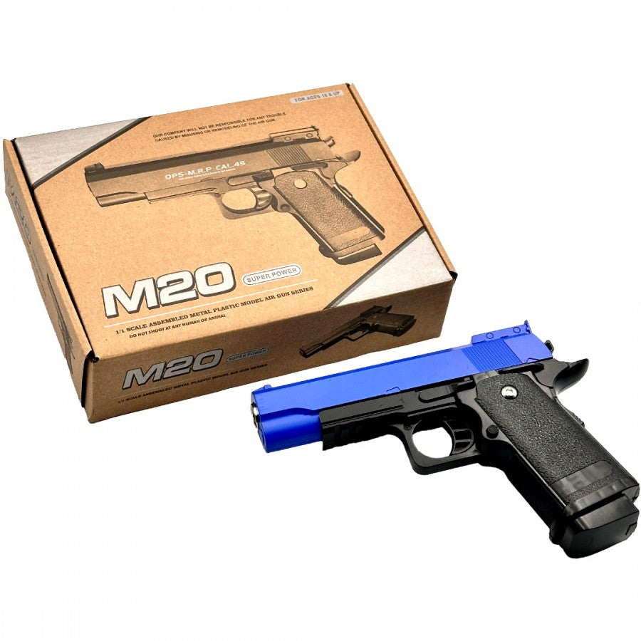Bb Gun Glock (Black &Amp; Blue)