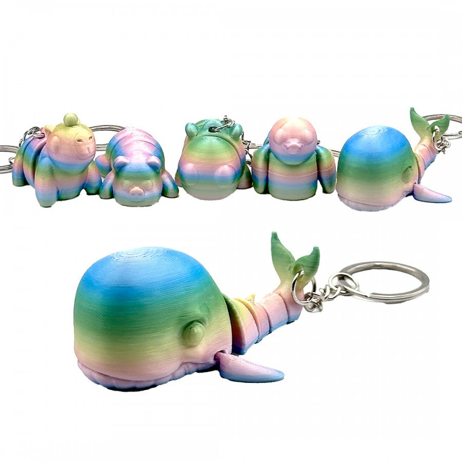1# Mixed Animal 3D Keyring