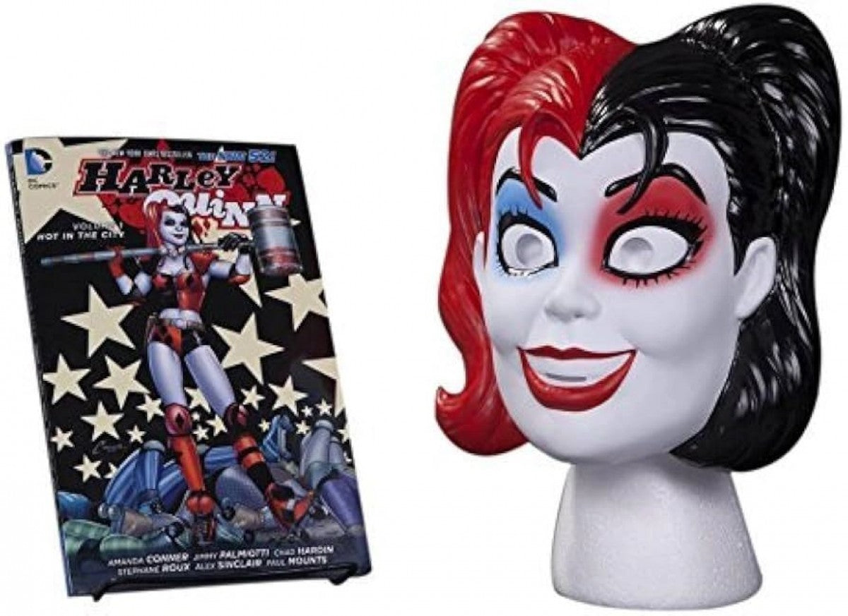 Dc Harley Quinn Mask And Book