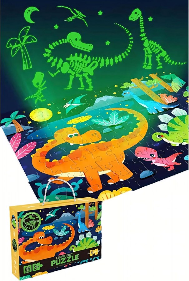Luminous Dinosaur Puzzle