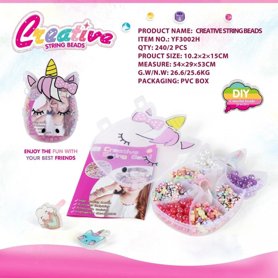 Beads With Accessories Butterfly Box (6 Different Bead Designs)