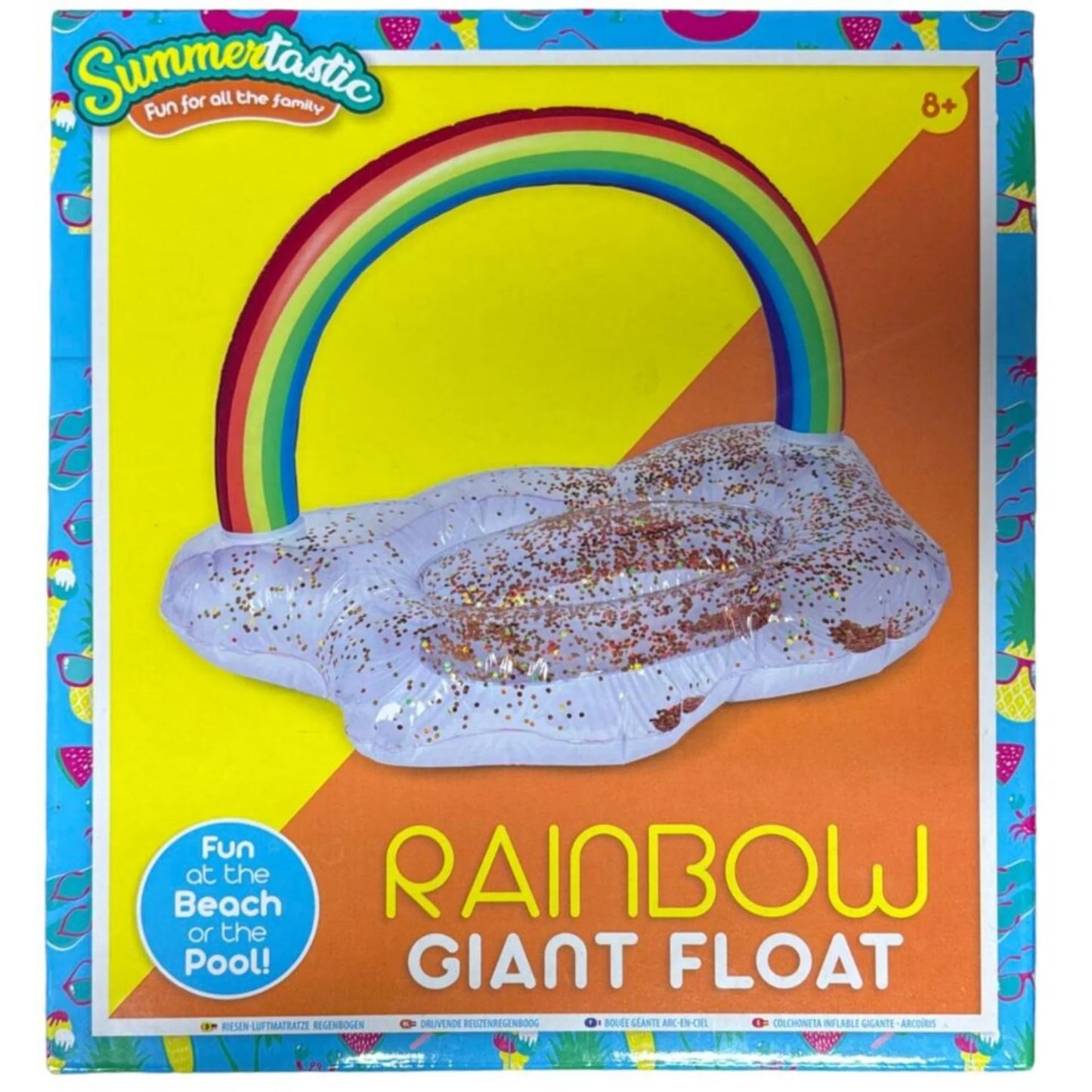 Inflatable Rainbow Cloud Giant Float 105cm