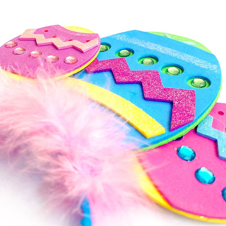 Foam Easter Eggs Headbopper