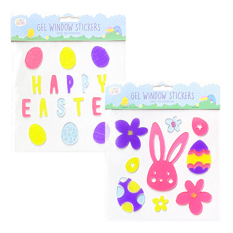 Easter Gel Window Stickers 2 Pack