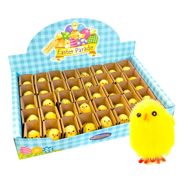 Easter Hatched Fluffy Chicks x 32 ( BULK BUY )