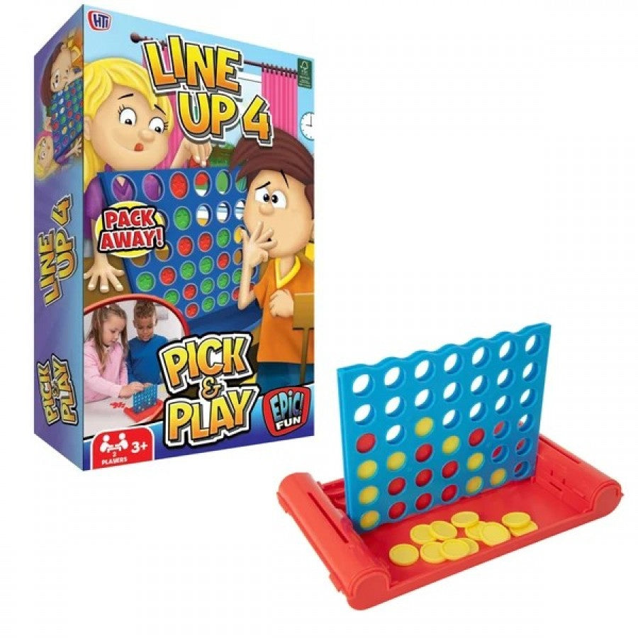 Line Up 4 Pick & Play Game
