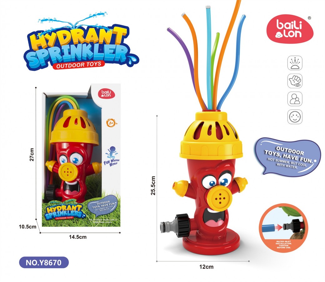 Hydrant Water Sprinkler For Kids