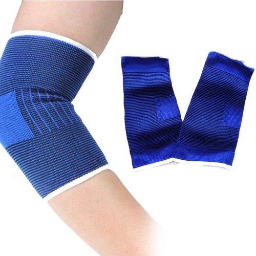 2 x Elastic Neoprene Elbow Protection Sport Gym Support 0491 A