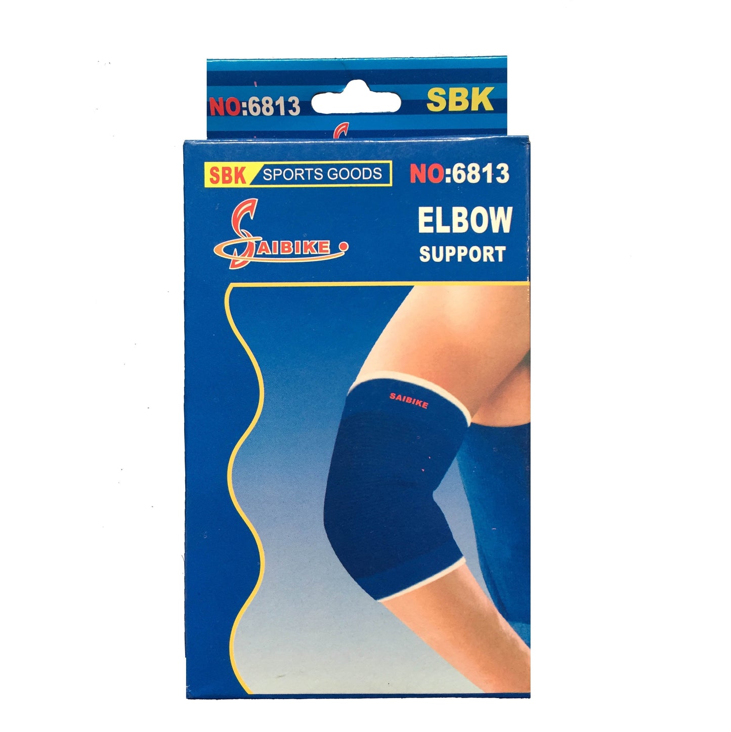 2 x Elastic Neoprene Elbow Protection Sport Gym Support 0491 A