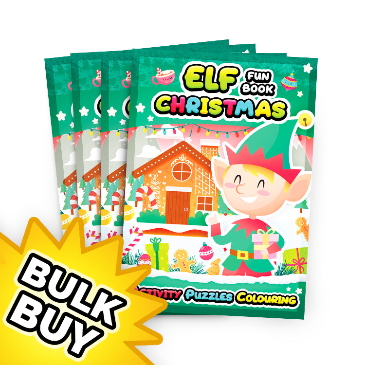 Cheeky Elf Mini Activity Books x 100 ( BULK BUY )