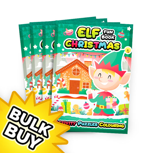 Cheeky Elf Mini Activity Books x 100 ( BULK BUY )