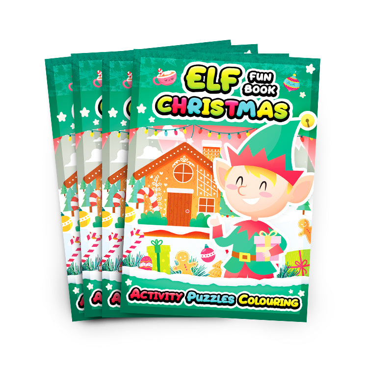 Elf Mini Activity Books x 5 ( £1 Special )