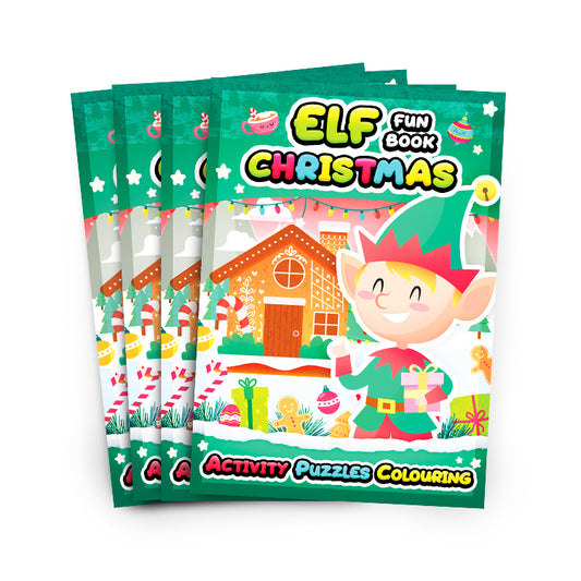 Elf Mini Activity Books x 5 ( £1 Special )