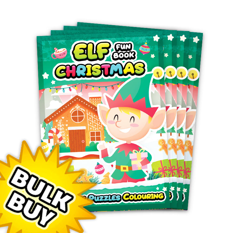 Elf Mini Activity Books x36 ( BULK BUY )