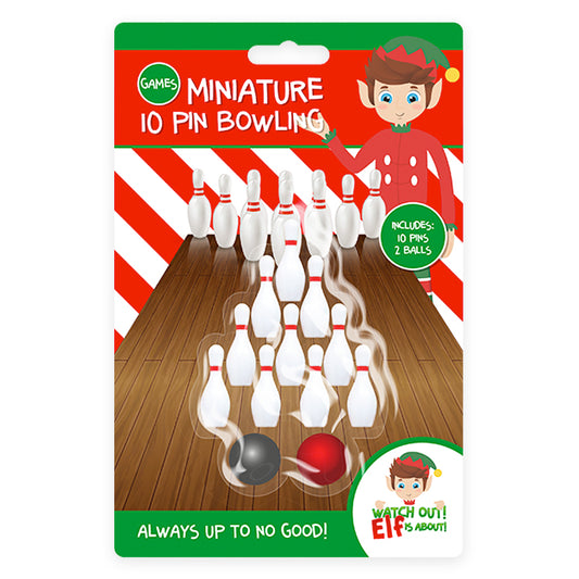 Cheeky Elf Miniature Bowling Set