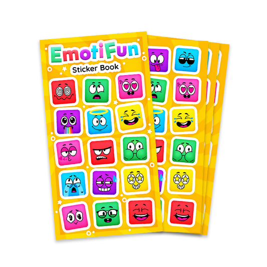 Emotifun Mini Sticker Book x 12 ( BULK BUY )