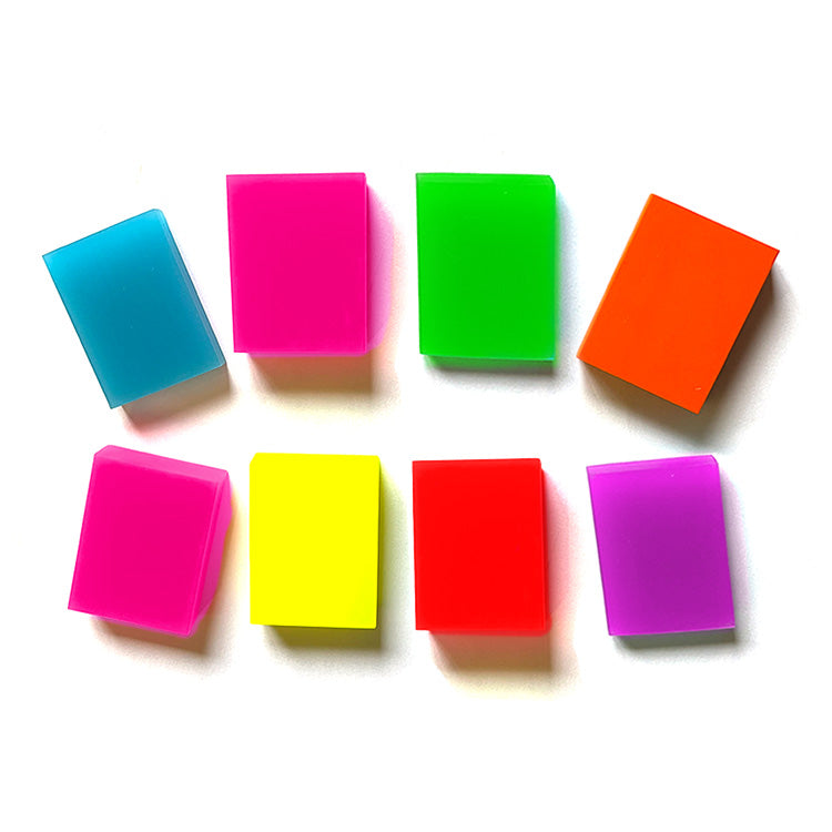 Rainbow Colours Jumbo Erasers x 72 ( BULK BUY SPECIAL )