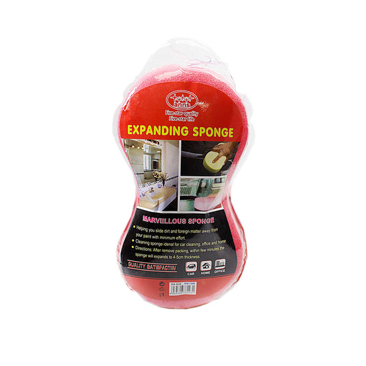 Compressed Expanding Kitchen Bathroom Cleaning Sponge Assorted Colours 6203