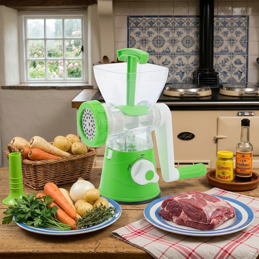 Multi – Functional Food Super Mincer, Green, 588G
