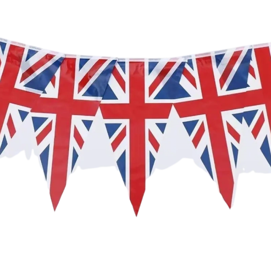 Great Britain Jubilee Banner Triangular (Line Of 10)