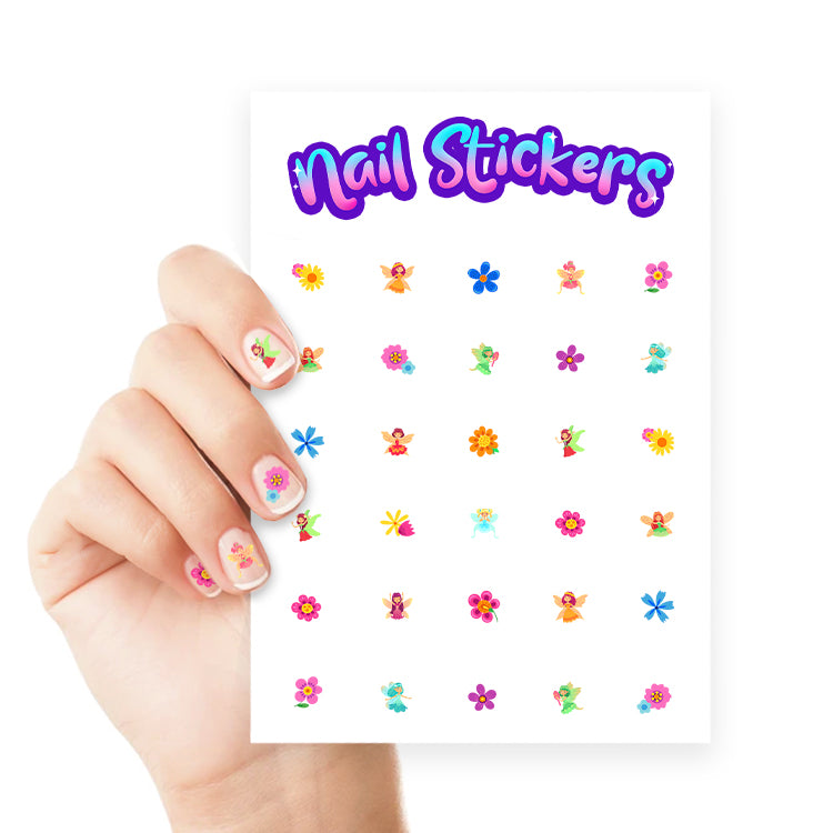 Fairies Nail Art Sticker Sheet