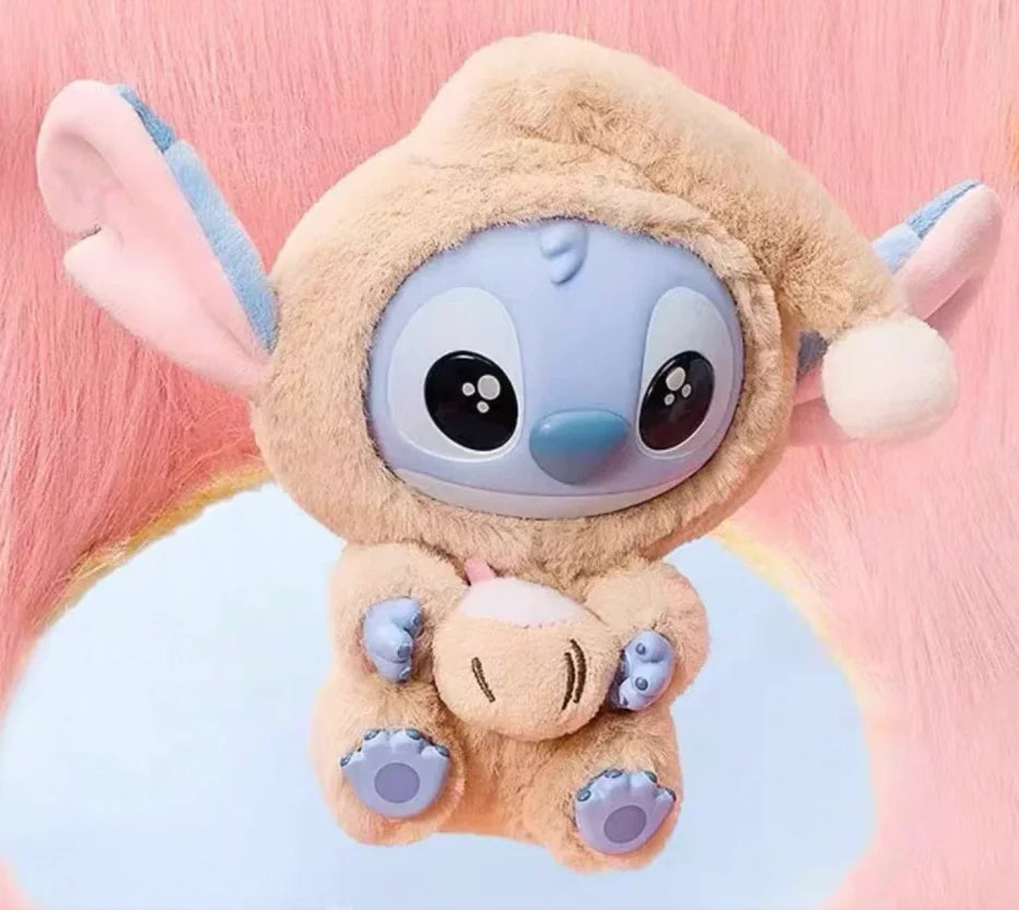 Stitch Miniso Eat, Sleep Series Vinyl Blind Box Pendant Toy Plush Doll