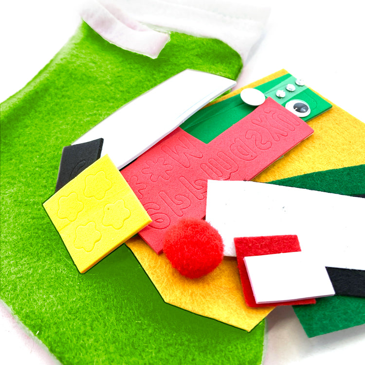Green Felt Stocking Craft Kit