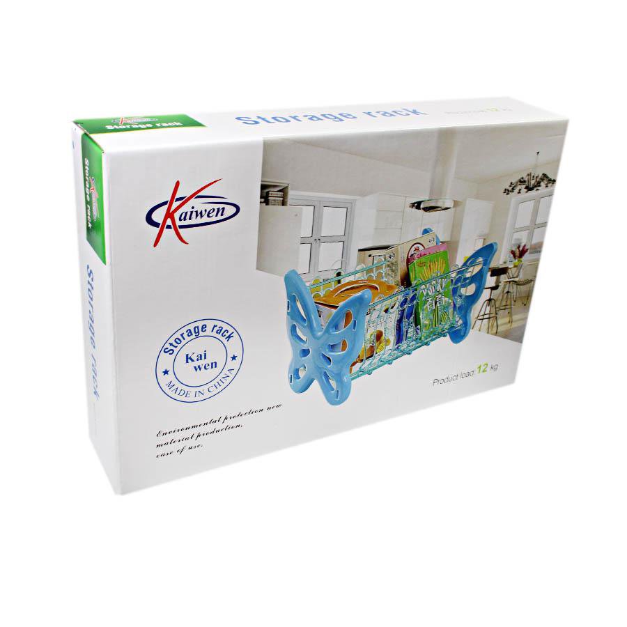 Butterfly Shaped Fruit Vegetable Kitchen Rack 32 cm Assorted Colours 2543