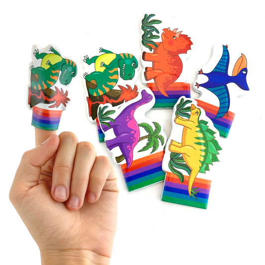 Dinosaur 3D Finger Puppet