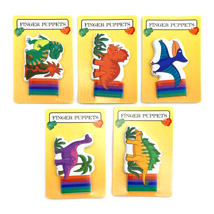 Dinosaur 3D Finger Puppet