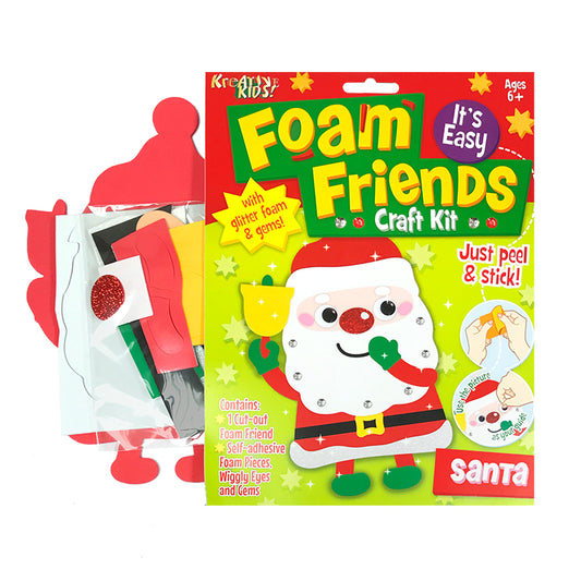 Super Santa Foam Friends Craft Kit