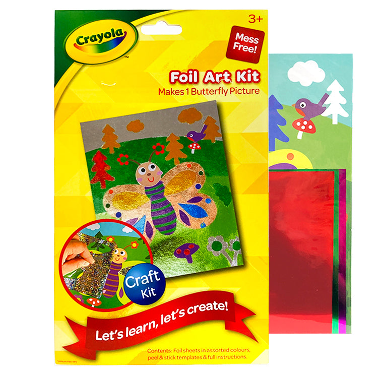 Crayola Butterfly Foil Art Kit