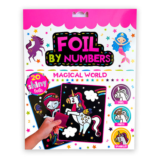 Super Foil By Numbers Kit