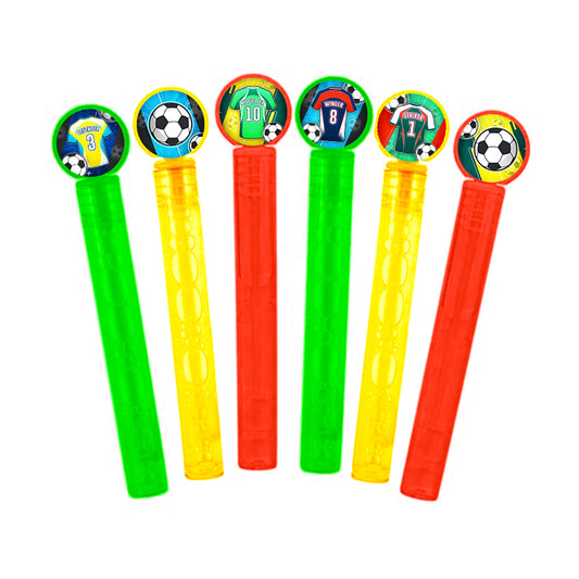 Football Mini Bubble Tubes x 12 ( ONE OFF DEAL )